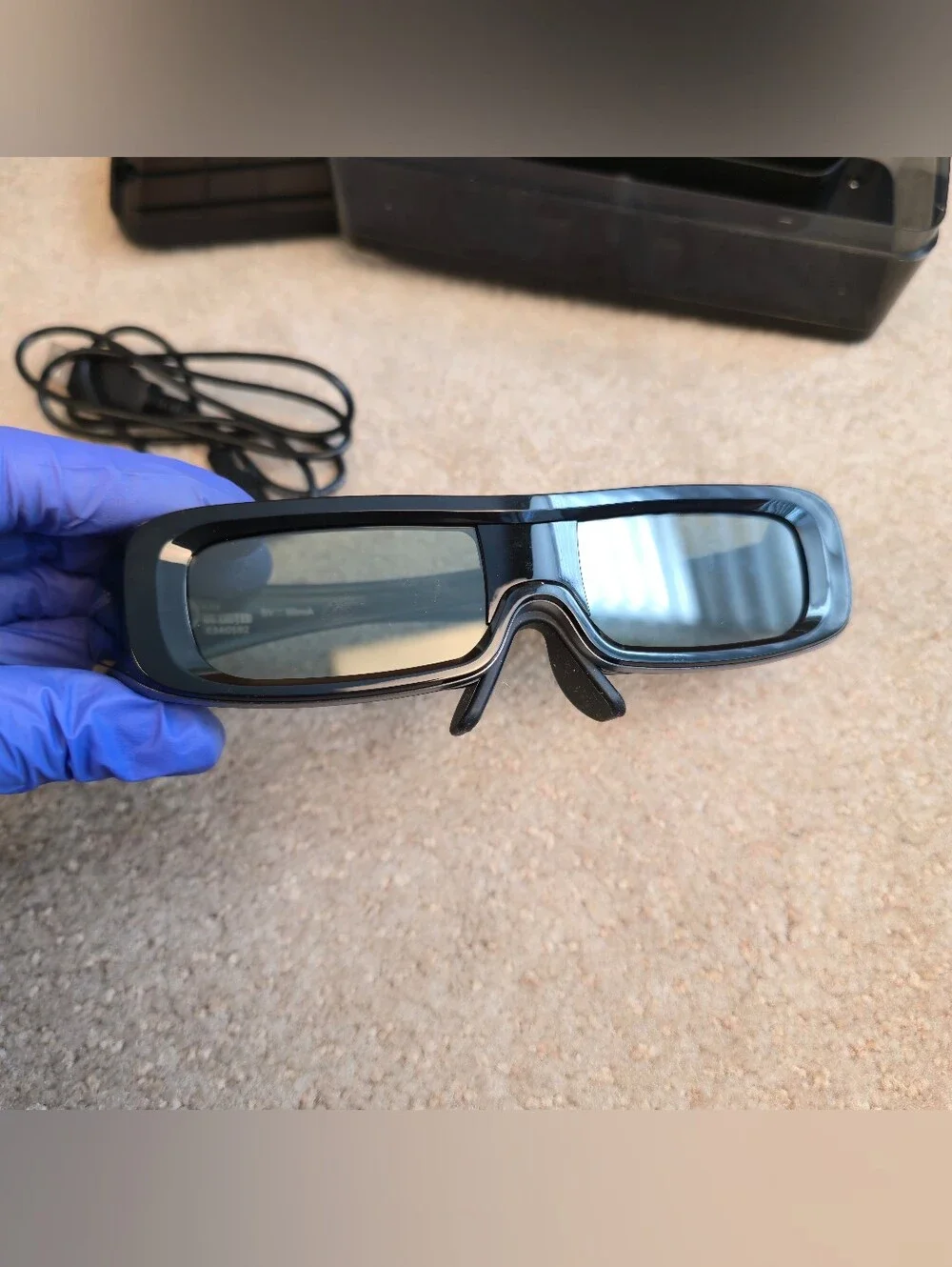 Panasonic 3D Full HD Glasses TY-EW3D2M Active Rechargeable /w Case